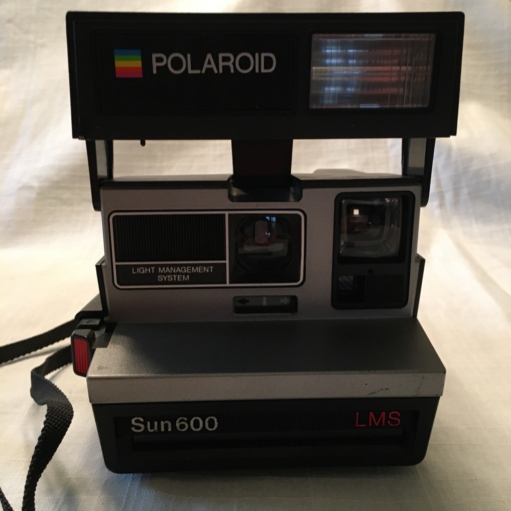 Polaroid Sun 600 Land Camera - Silver